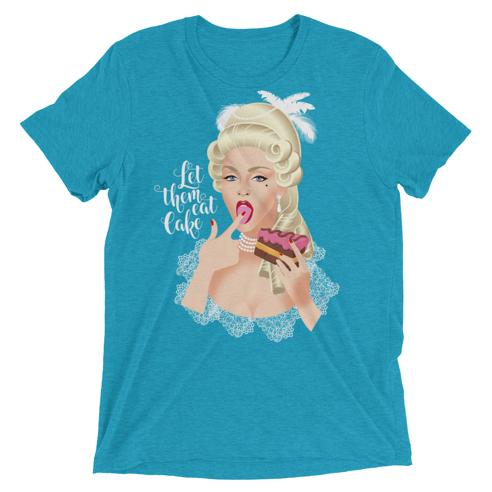 Let Them Eat Cake (Triblend)-Triblend T-Shirt-Swish Embassy