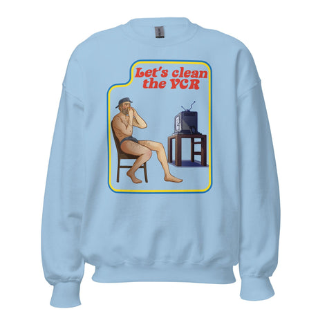 Let's Clean the VCR (Sweatshirt)-Sweatshirt-Swish Embassy