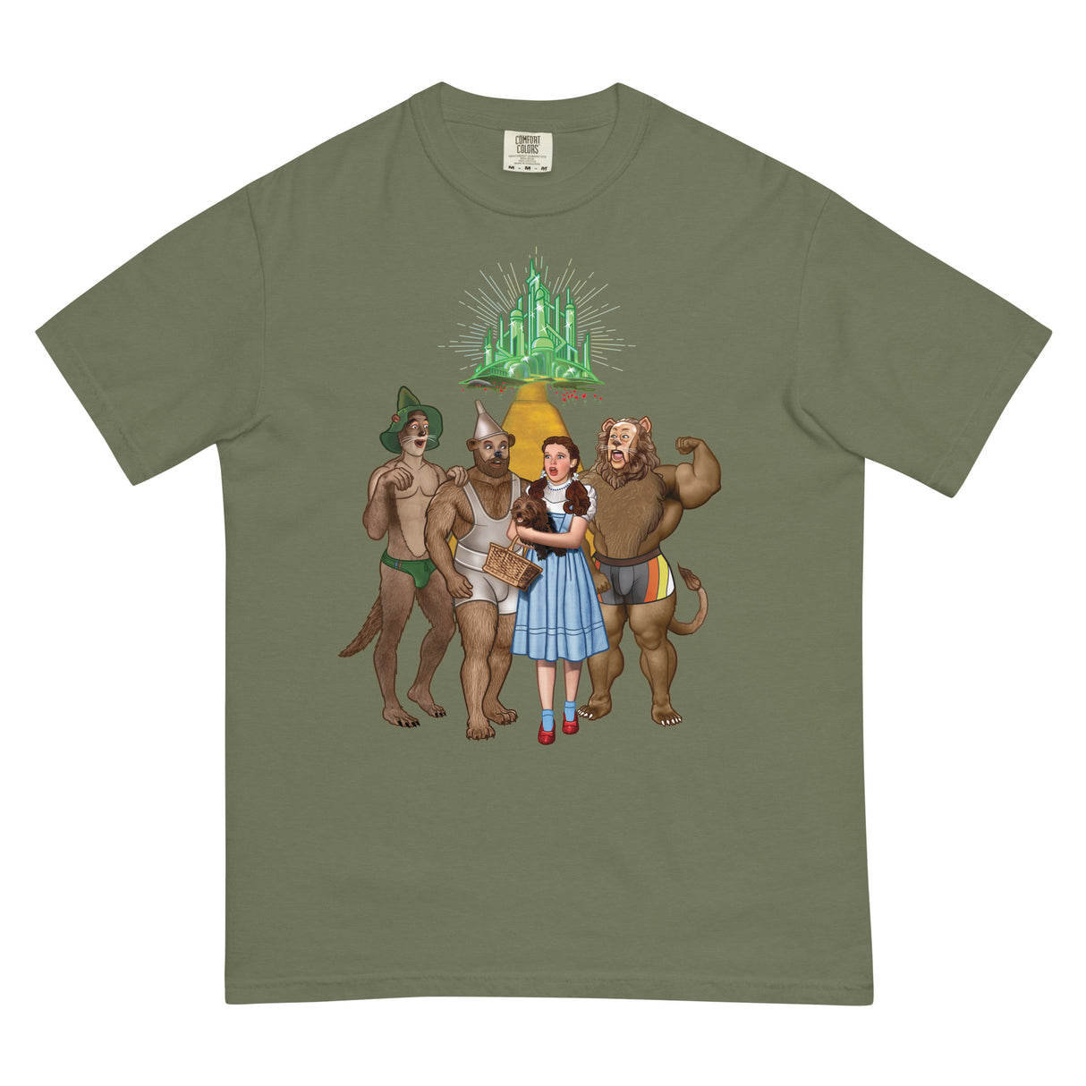 Lions and Otters and Bears, Oh my! (Boxy Tee)-Boxy T-Shirt-Swish Embassy