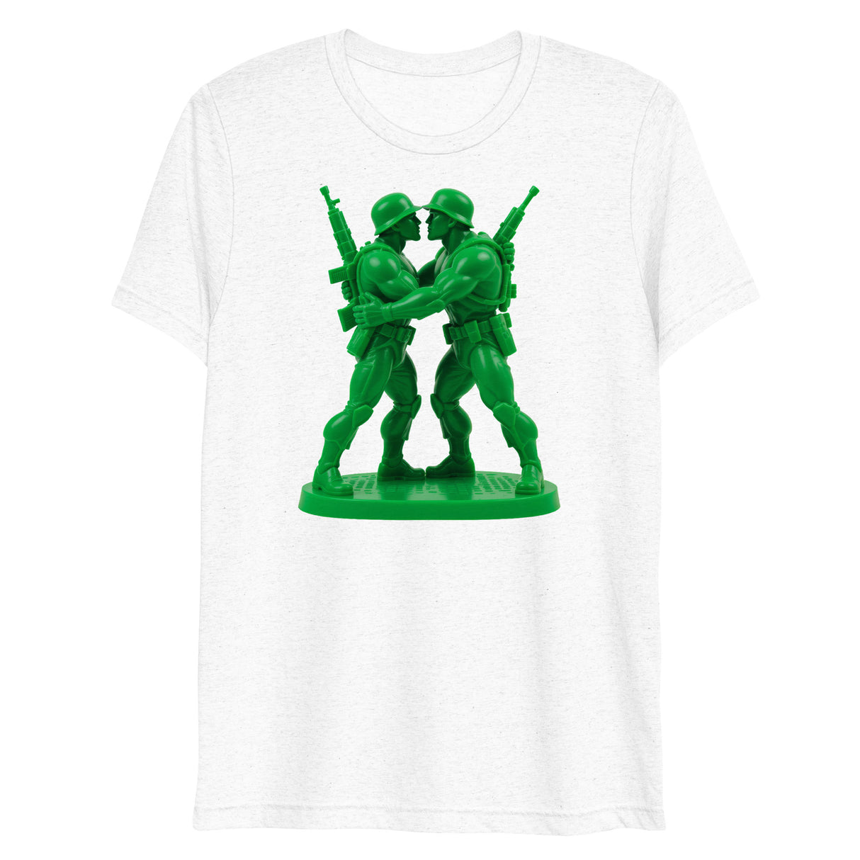 Little Green Men (Triblend)-Triblend T-Shirt-Swish Embassy