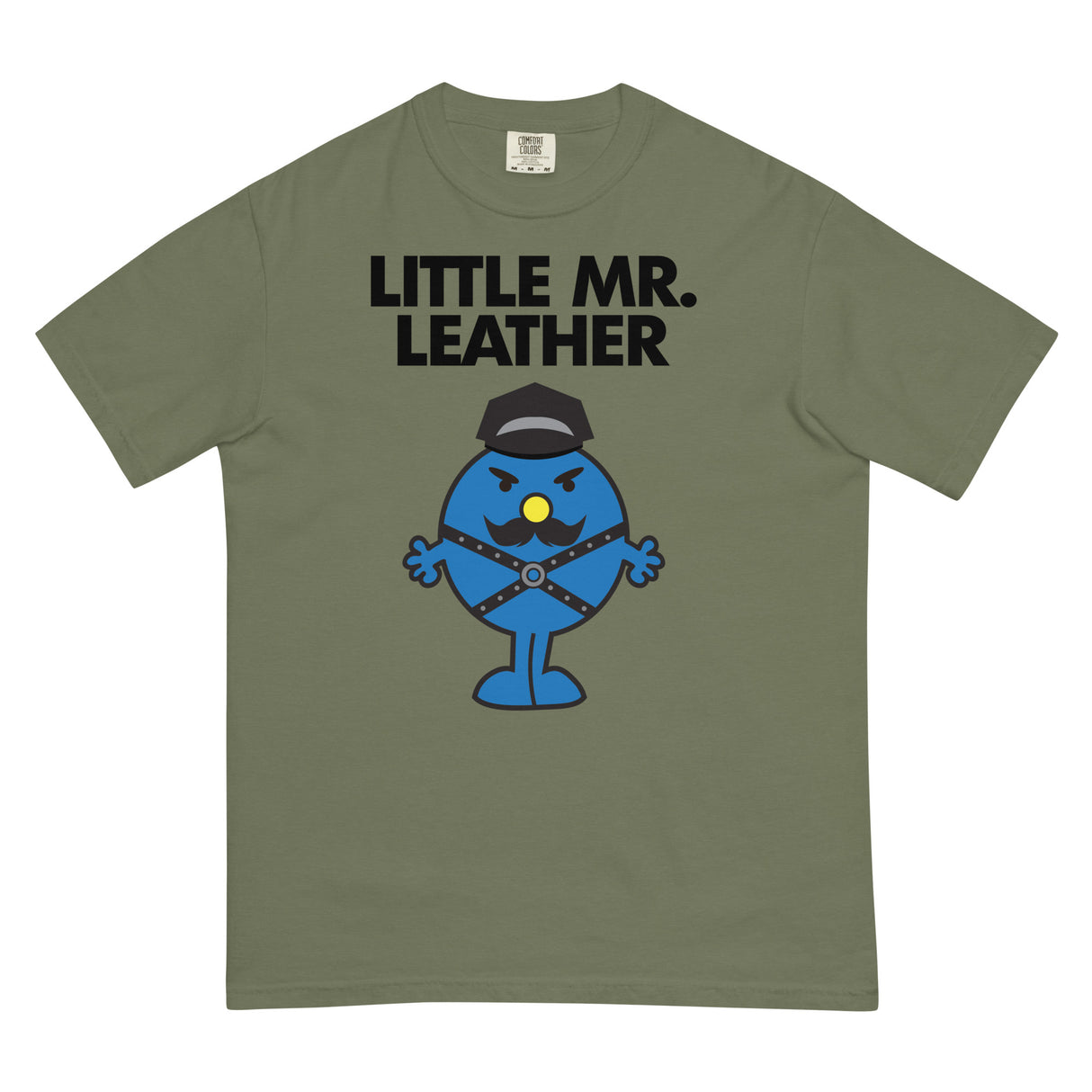 Little Mr. Leather (Boxy Tee)-Boxy T-Shirt-Swish Embassy