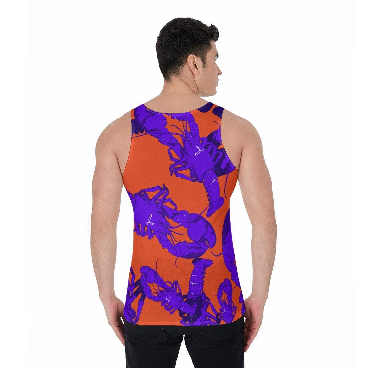 Lobster (Allover Tank Top)-Allover Tank Top-Swish Embassy