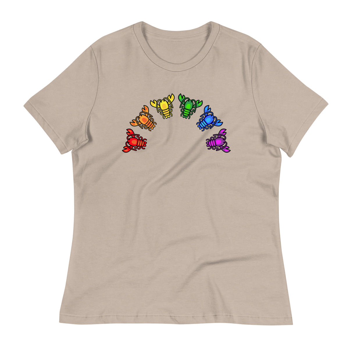 Lobster Pride (Women's Relaxed T-Shirt)-Women's T-Shirts-Swish Embassy