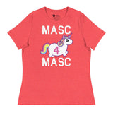 MASC4MASC (Women's Relaxed T-Shirt)-Women's T-Shirts-Swish Embassy
