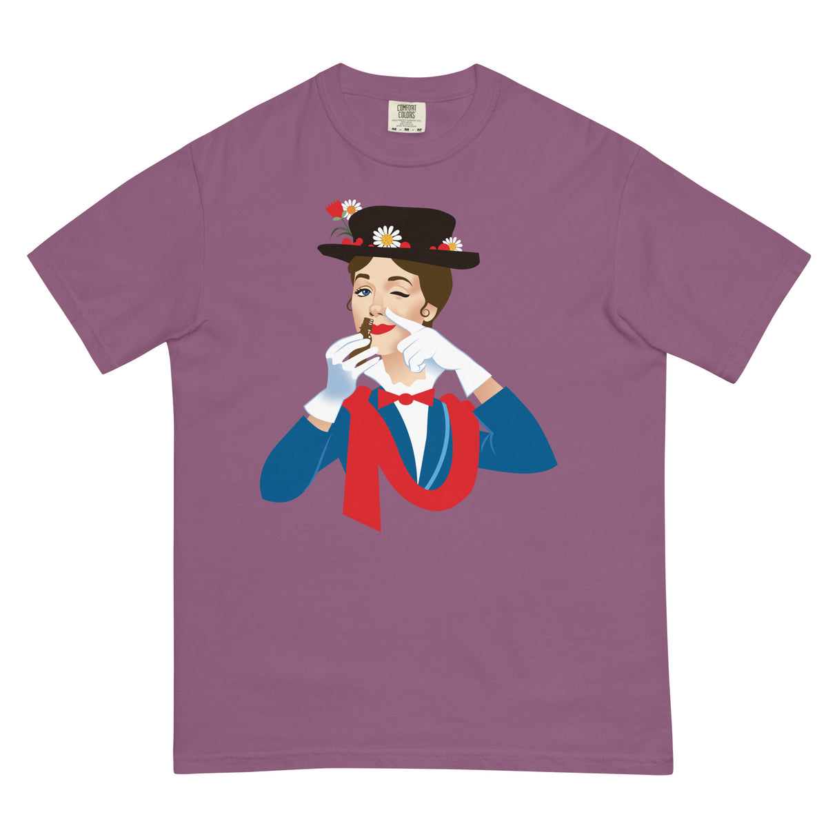 Mary Poppers (Boxy Tee)-Boxy T-Shirt-Swish Embassy