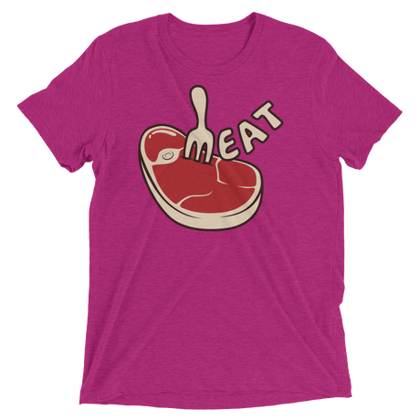 Meat (Triblend)-Triblend T-Shirt-Swish Embassy