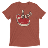 Meat (Triblend)-Triblend T-Shirt-Swish Embassy