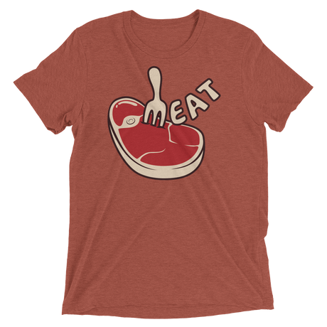 Meat (Triblend)-Triblend T-Shirt-Swish Embassy