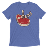 Meat (Triblend)-Triblend T-Shirt-Swish Embassy