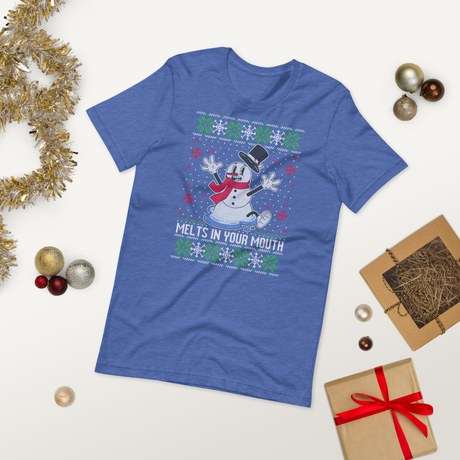 Melts In Your Mouth (Ugly Christmas)-T-Shirts-Swish Embassy