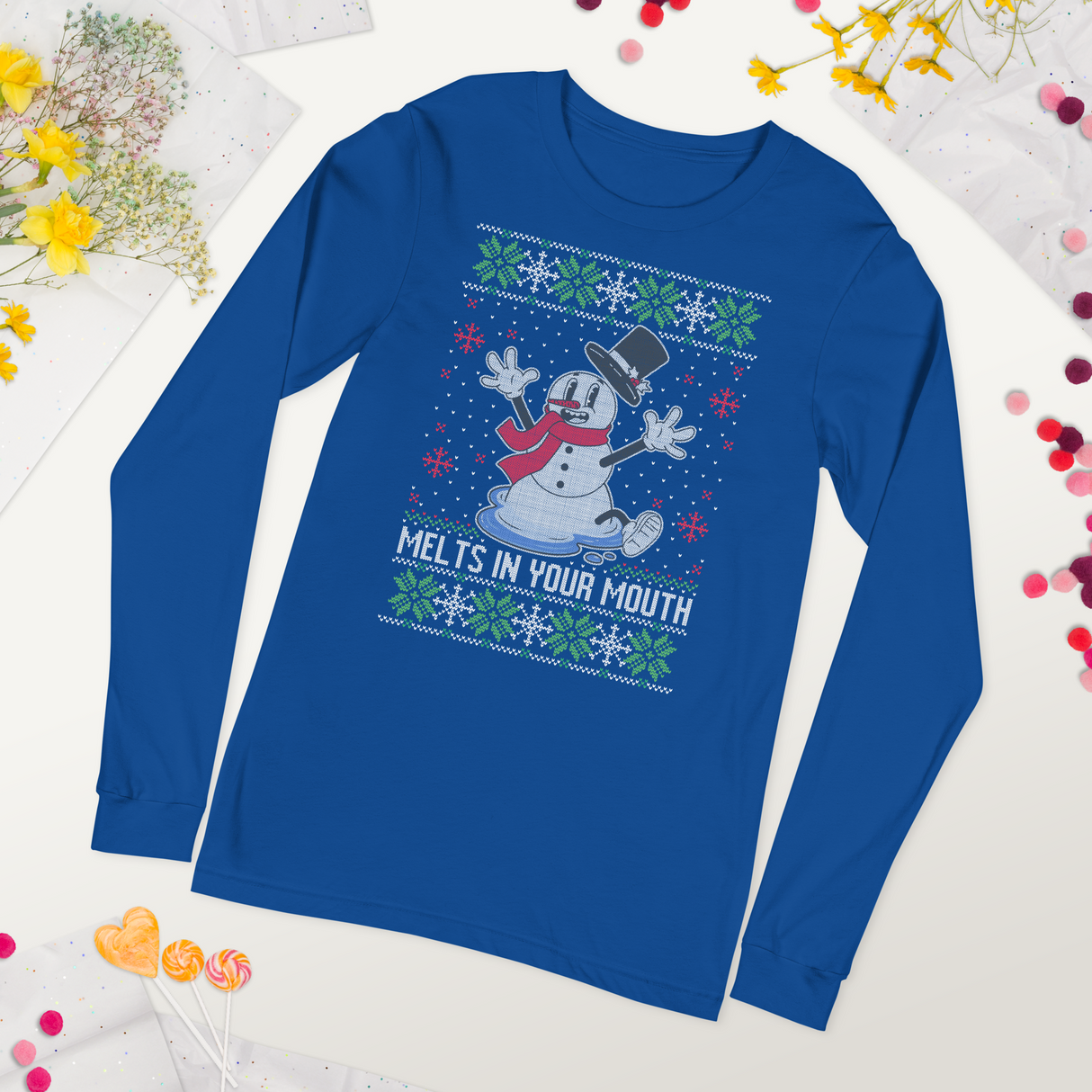 Melts In Your Mouth (Ugly Christmas)-T-Shirts-Swish Embassy