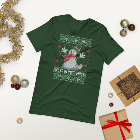 Melts In Your Mouth (Ugly Christmas)-T-Shirts-Swish Embassy