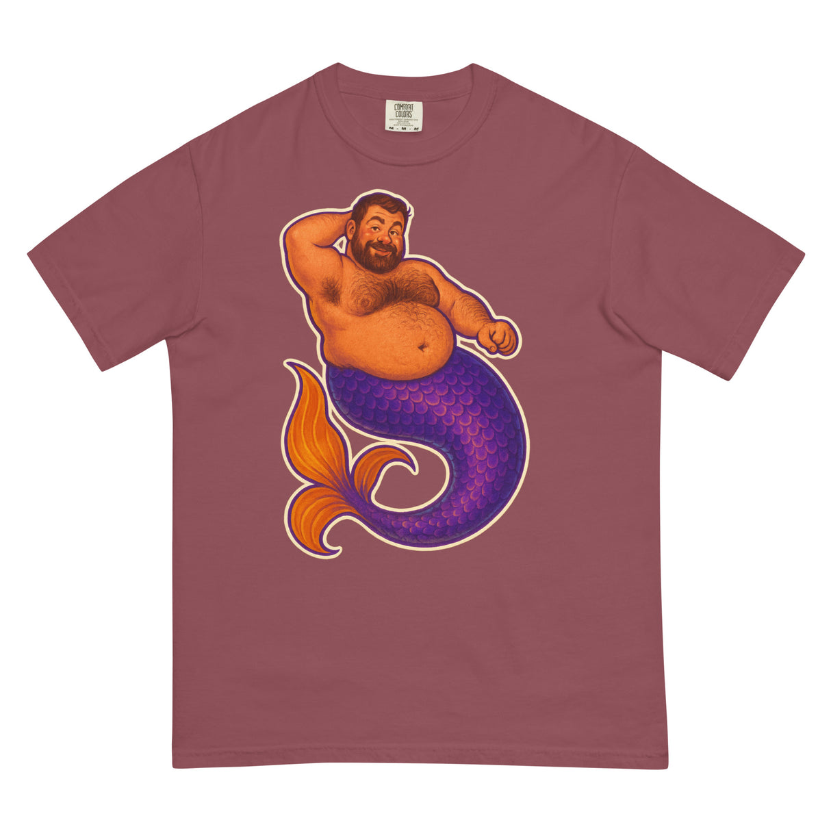 Mer-Grrr (Boxy Tee)-Boxy T-Shirt-Swish Embassy