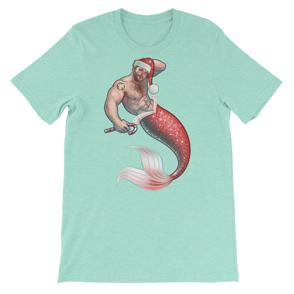 Merman Christmas-T-Shirts-Swish Embassy