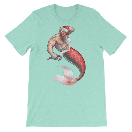 Merman Christmas-T-Shirts-Swish Embassy