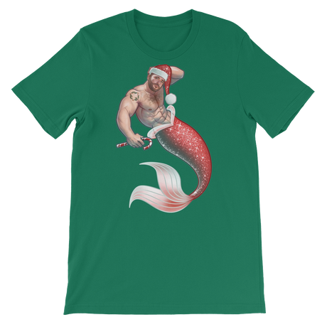 Merman Christmas-T-Shirts-Swish Embassy