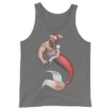 Merman Christmas (Tank Top)-Tank Top-Swish Embassy