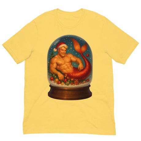 Merman in a Snow Globe-T-Shirts-Swish Embassy
