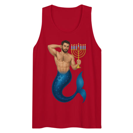 Mermenorah (Tank top)-Tank Top-Swish Embassy