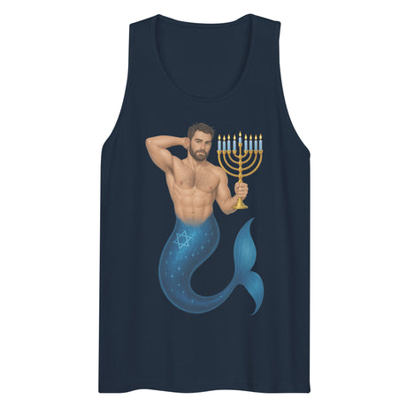 Mermenorah (Tank top)-Tank Top-Swish Embassy