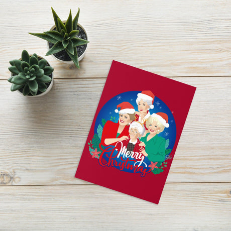 Miami Christmas (Greeting card)-Greeting Card-Swish Embassy