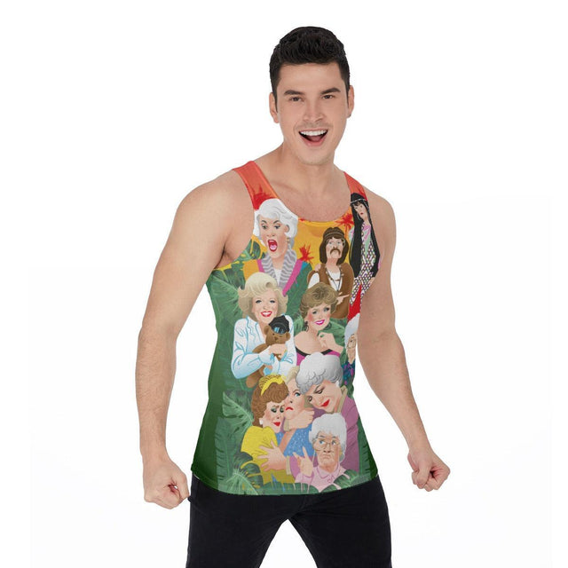 Miami is Nice (Allover Tank Top)-Allover Tank Top-Swish Embassy