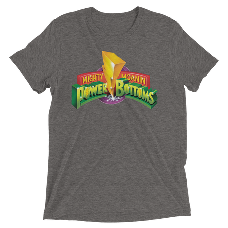 Mighty Moanin' Power Bottoms (Triblend)-Triblend T-Shirt-Swish Embassy