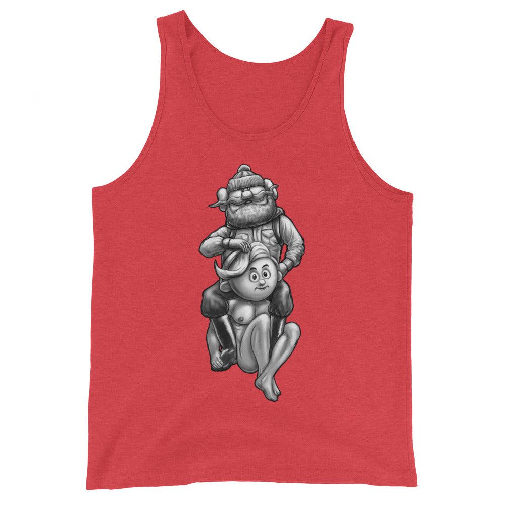 Misfit Toys of Finland (Tank Top)-Christmas Tank Tops-Swish Embassy