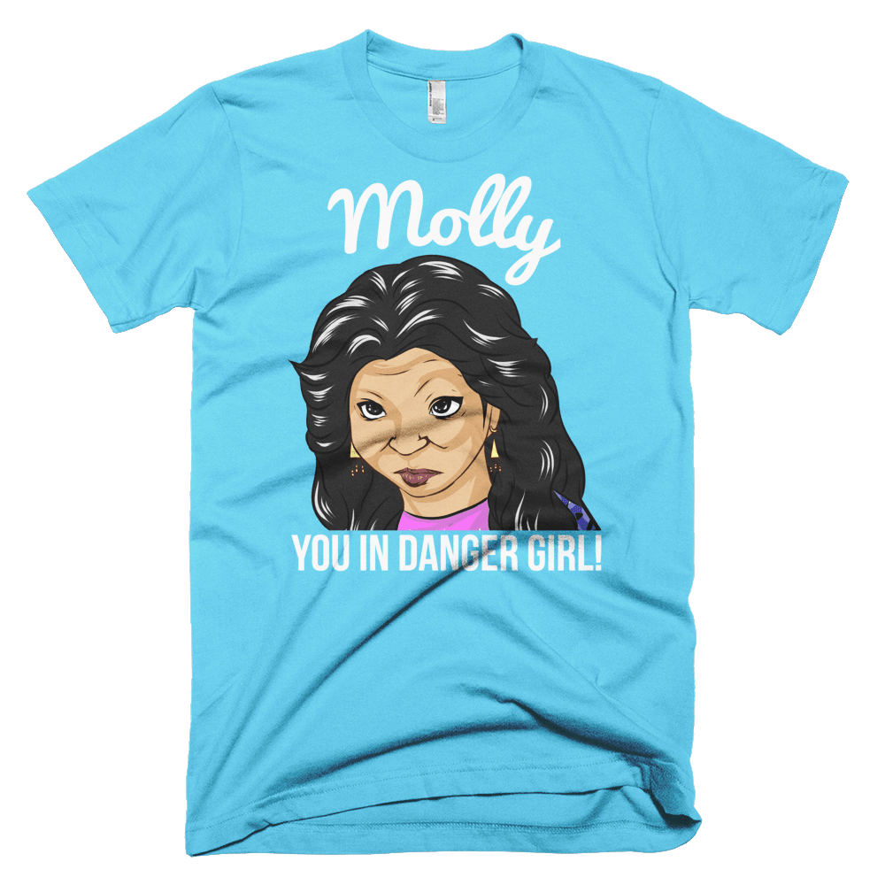 Molly You in Danger Girl-Halloween T-Shirt-Swish Embassy