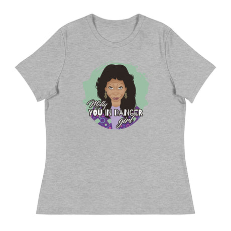 Molly You in Danger Girl (Women's Relaxed T-Shirt)-Women's T-Shirts-Swish Embassy