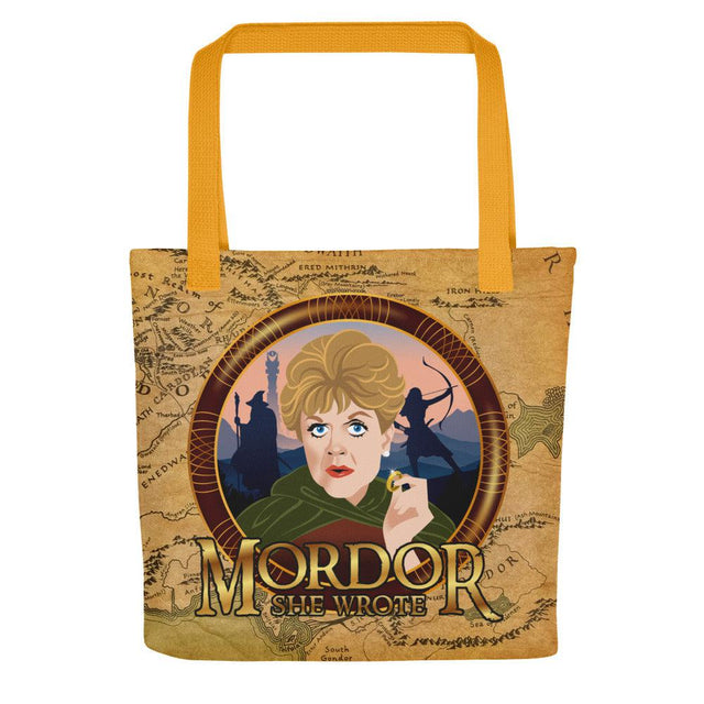 Mordor She Wrote (Tote bag)-Bags-Swish Embassy