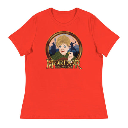 Mordor She Wrote (Women's Relaxed T-Shirt)-Women's T-Shirts-Swish Embassy