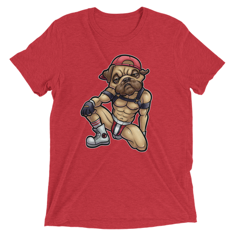 Nasty Pug (Triblend)-Triblend T-Shirt-Swish Embassy