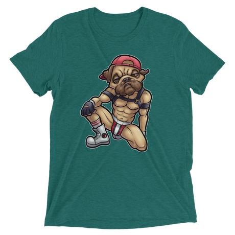 Nasty Pug (Triblend)-Triblend T-Shirt-Swish Embassy