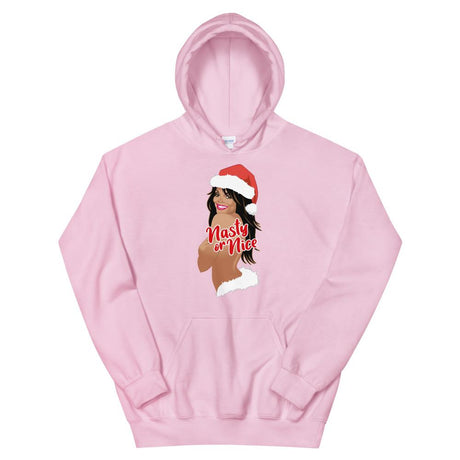 Nasty or Nice (Hoodie)-Christmas Hoodies-Swish Embassy