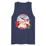 Naughty Not Nice (Tank top)-Christmas Tank Tops-Swish Embassy