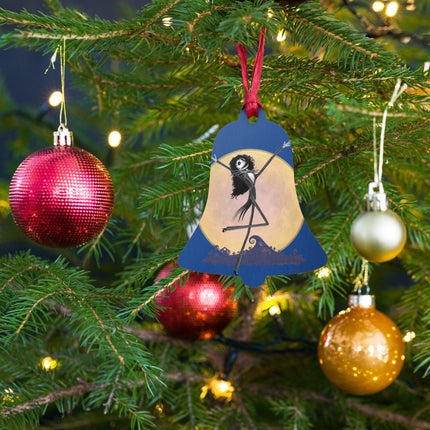 NighCher Before Christmas (Ornament/Fridge Magnet)-Wood Ornament-Swish Embassy
