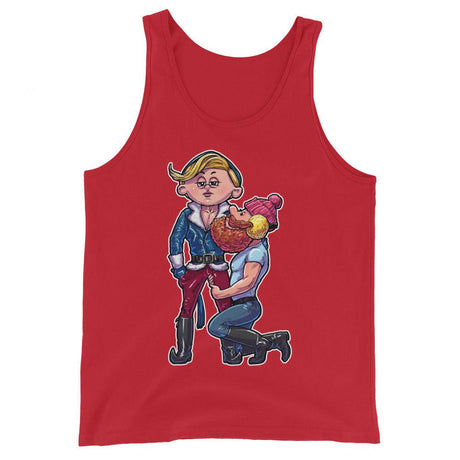 North Pole's Top Elf (Tank Top)-Christmas Tank Tops-Swish Embassy