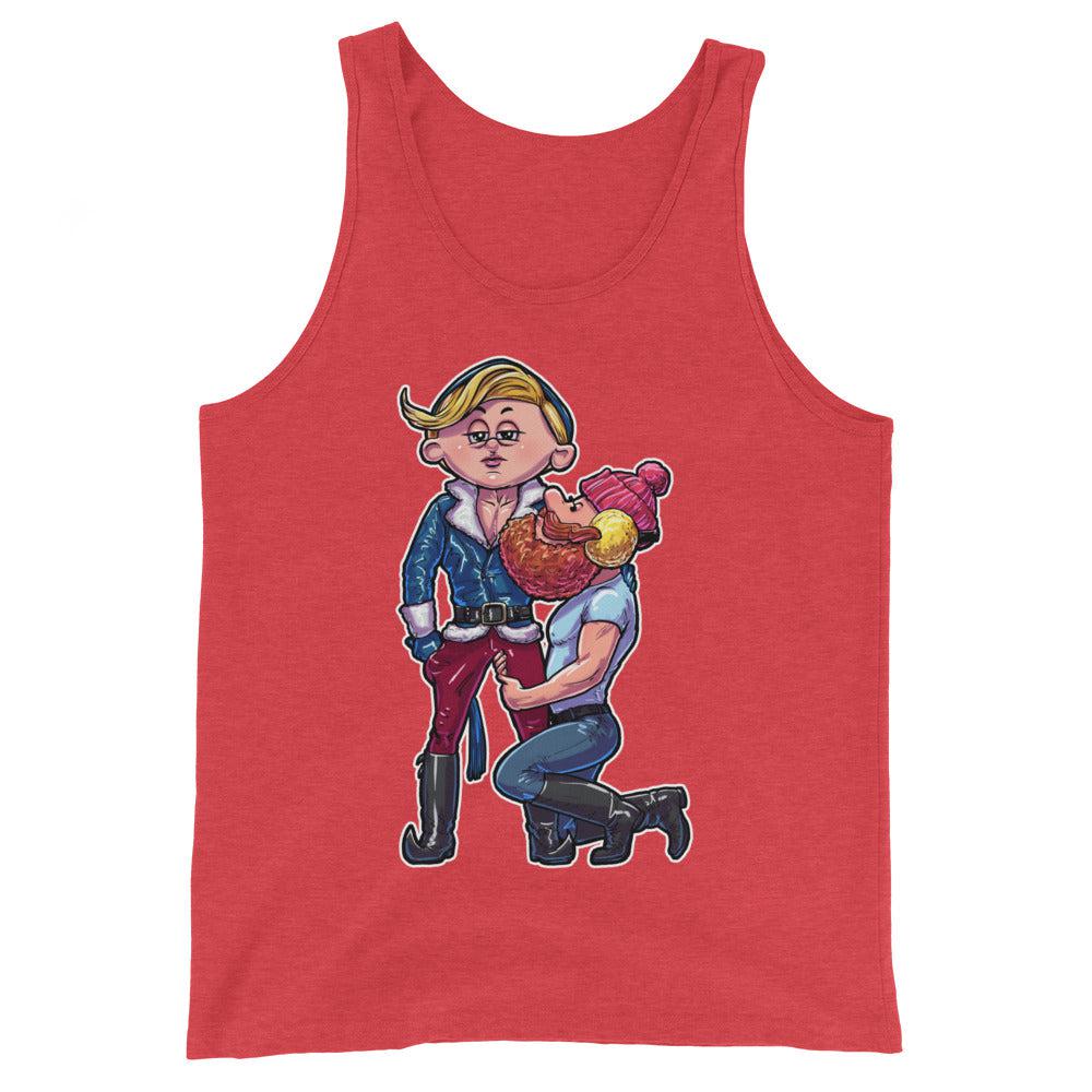 North Pole's Top Elf (Tank Top)-Tank Top-Swish Embassy