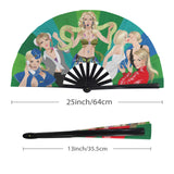 Oops (Folding Clack Fan)-Folding Fans-Swish Embassy