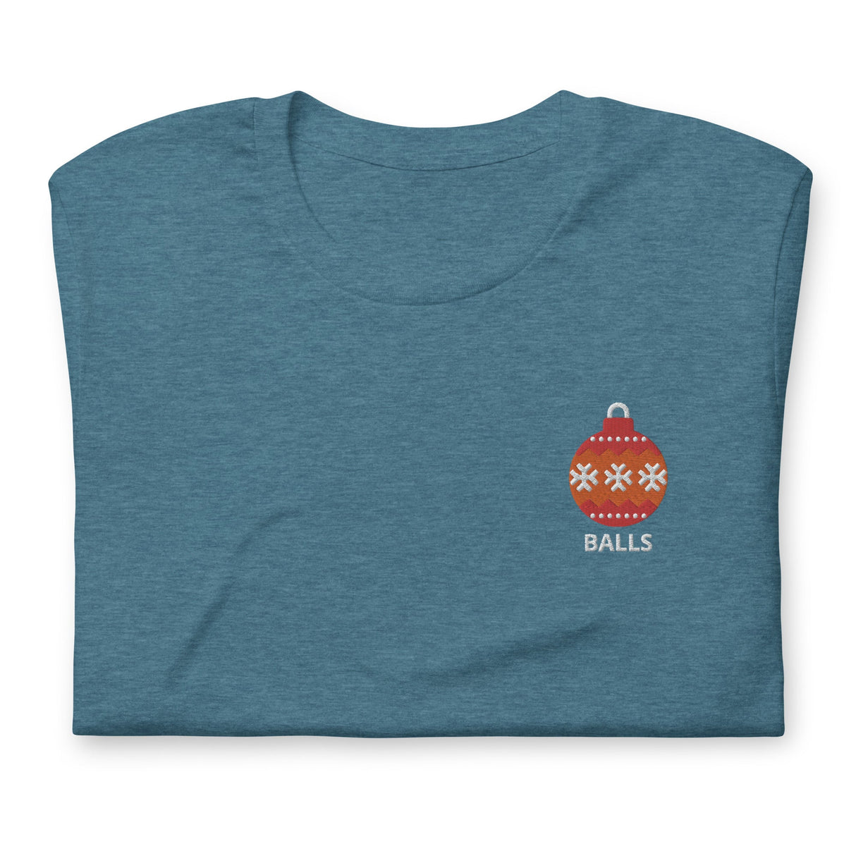 Ornaments (Balls)-Christmas T-Shirts-Swish Embassy