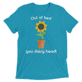 Out of bed you daisy head (Triblend)-Triblend T-Shirt-Swish Embassy