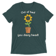 Out of bed you daisy head (Triblend)-Triblend T-Shirt-Swish Embassy