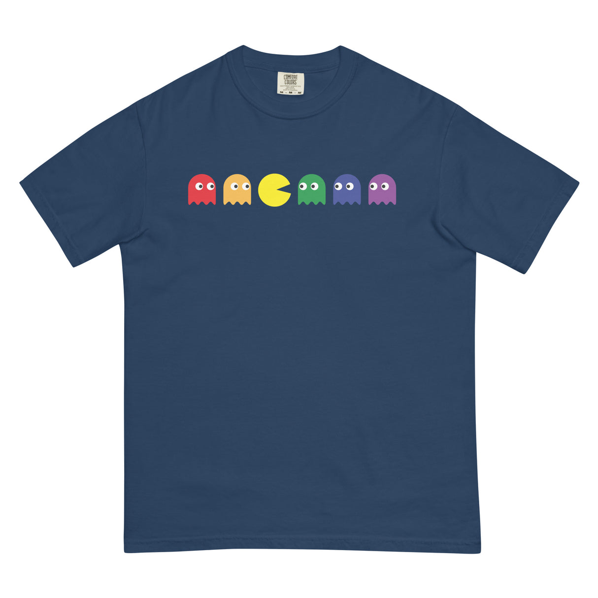 Pac Man Pride (Boxy Tee)-Boxy T-Shirt-Swish Embassy