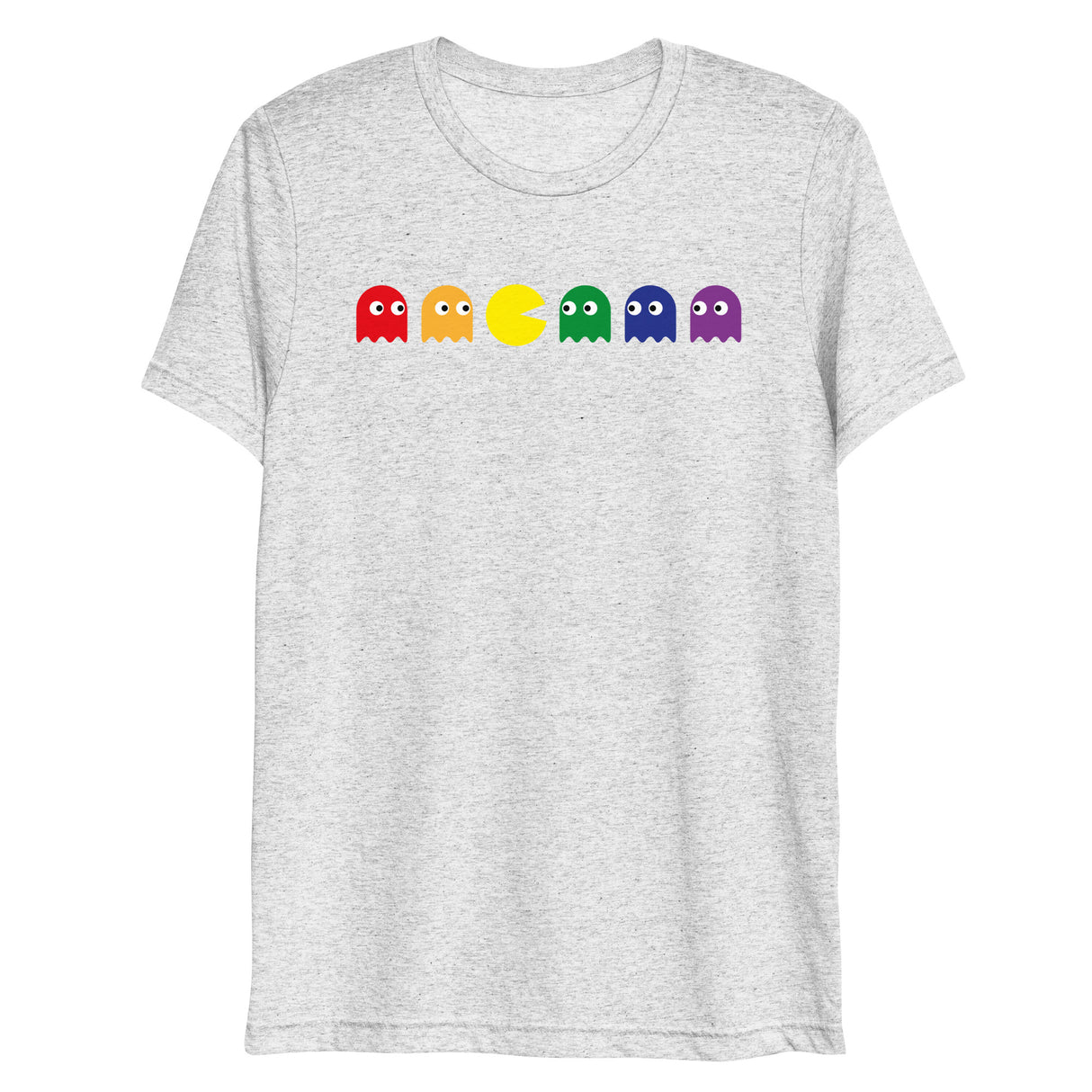 Pac Man Pride (Triblend)-Triblend T-Shirt-Swish Embassy