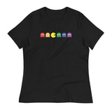 Pac Man Pride (Women's Relaxed T-Shirt)-Women's T-Shirts-Swish Embassy