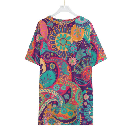 Paisley (Allover T-Shirt)-Allover T-Shirt-Swish Embassy