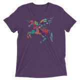 Paisley Pegacorn (Triblend)-Triblend T-Shirt-Swish Embassy