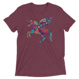 Paisley Pegacorn (Triblend)-Triblend T-Shirt-Swish Embassy