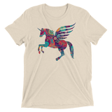 Paisley Pegacorn (Triblend)-Triblend T-Shirt-Swish Embassy